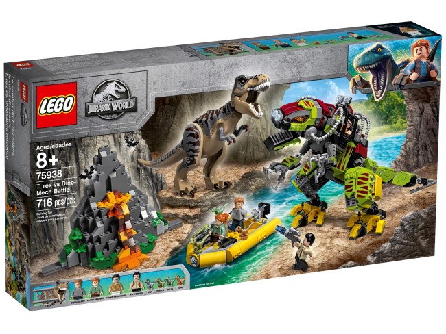 LEGO Jurassic World T.Rex vs. Dino-Mech (75938)