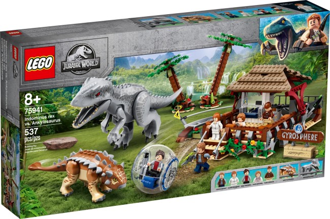 LEGO Jurassic World Indominus Rex vs. Ankylosaurus (75941)