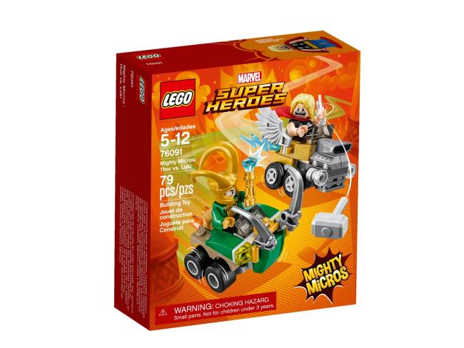 LEGO Super Heroes Mighty Micros: Thor vs. Loki (76091)