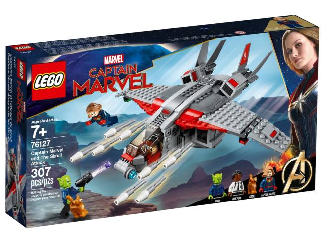 LEGO Super Heroes Captain Marvel und die Skrull-Attacke (76127)