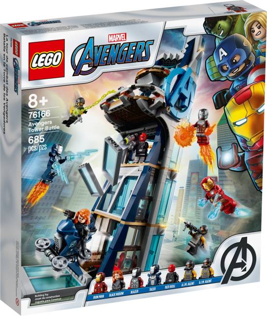 LEGO Super Heroes Kräftemessen am Turm (76166)