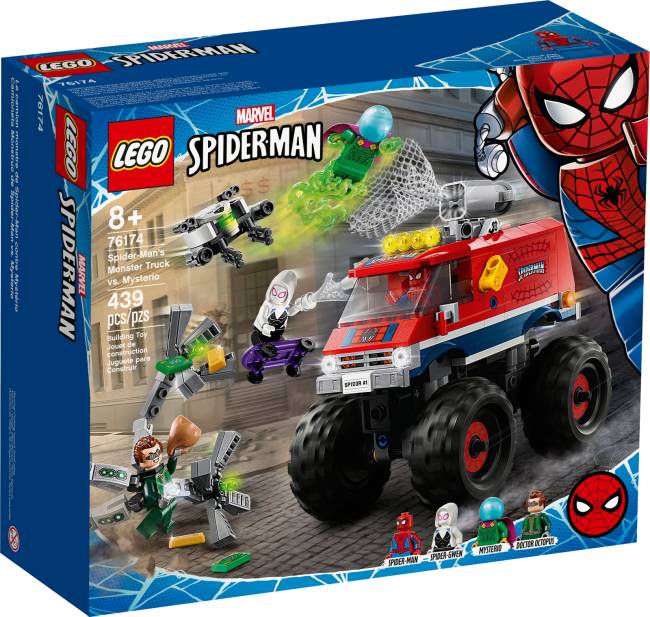 LEGO Super Heroes Spider-Mans Monstertruck vs. Mysterio (76174)