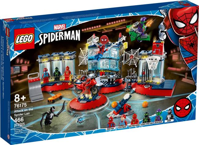 LEGO Super Heroes Angriff auf Spider-Mans Versteck (76175)