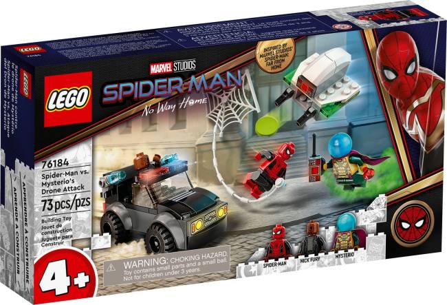 LEGO Super Heroes Mysterios Drohnenattacke auf Spider-Man (76184)