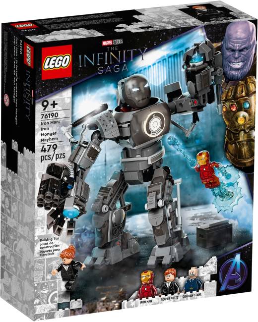 LEGO Super Heroes Iron Man und das Chaos durch Iron Monger (76190)
