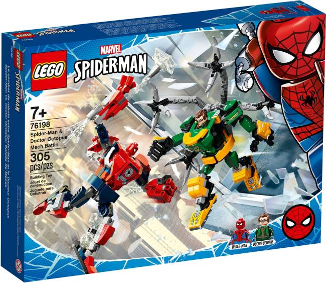LEGO Super Heroes Mech-Duell zwischen Spider-Man &amp; Doctor Octopus (76198)