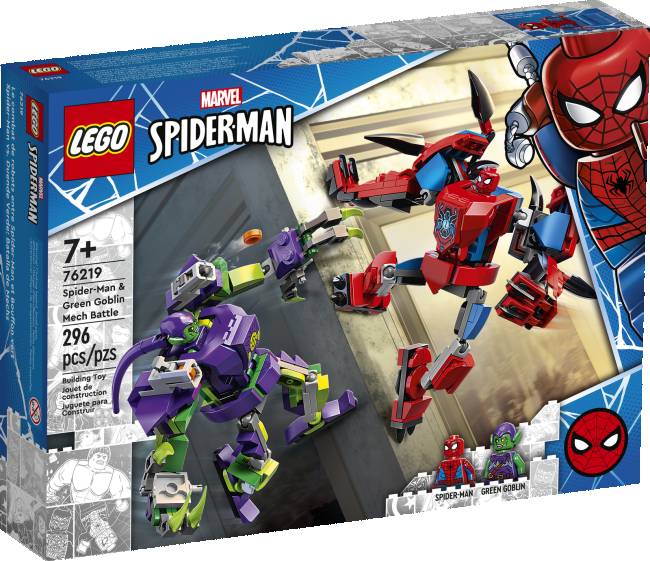 LEGO Super Heroes Spider-Mans und Green Goblins Mech-Duell (76219)