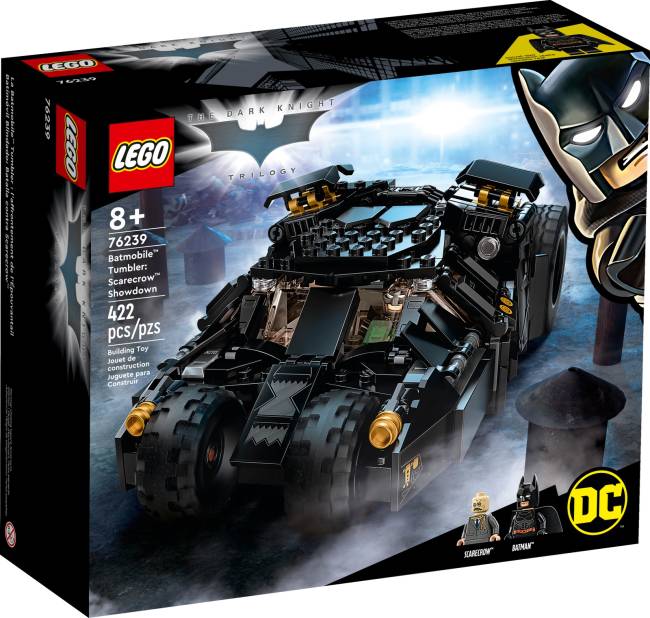 LEGO Super Heroes Batmobile Tumbler: Duell mit Scarecrow, Konstruktionsspielzeug (76239)