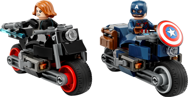 LEGO Super Heroes Black Widows &amp; Captain Americas Motorräder (76260)