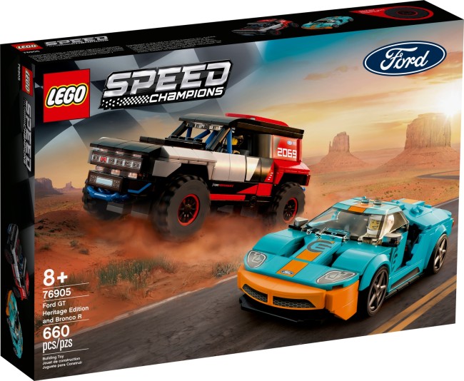 LEGO Speed Champions Ford GT Heritage Edition und Bronco R (76905)