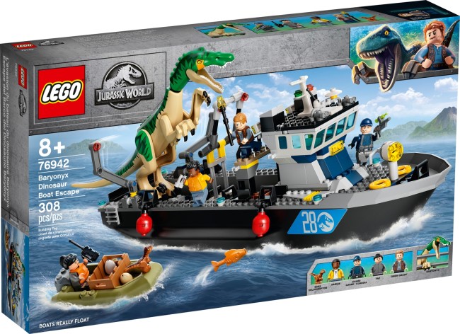 LEGO Jurassic World Flucht des Baryonyx (76942)