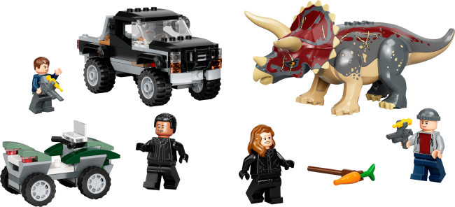 LEGO Jurassic World Triceratops-Angriff (76950)