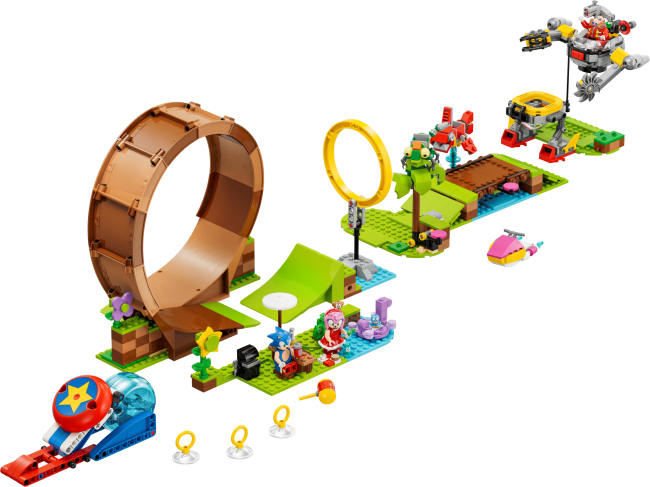 LEGO Sonic Sonics Looping-Challenge in der Green Hill Zone (76994)