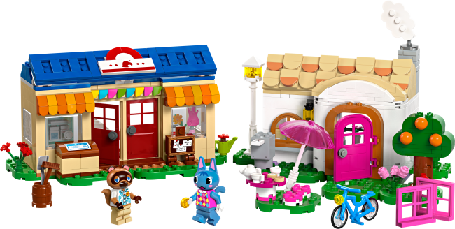 LEGO Animal Crossing Nooks Laden &amp; Sophies Haus (77050)