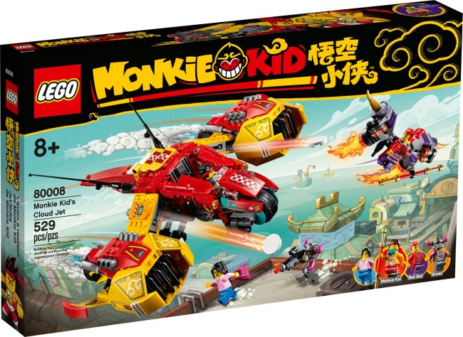 LEGO Monkie Kid Monkie Kids Wolken-Jet (80008)