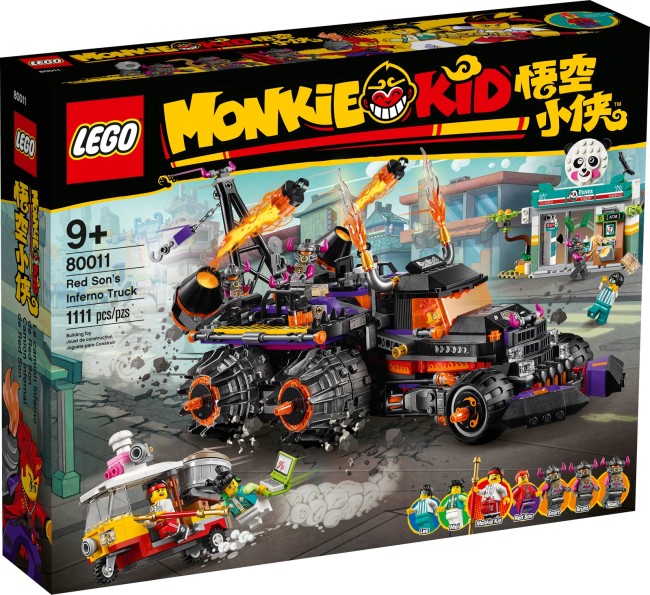 LEGO Monkie Kid Red Sons Inferno-Truck (80011)