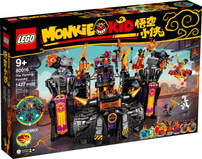 LEGO Monkie Kid Die glühende Gießerei (80016)