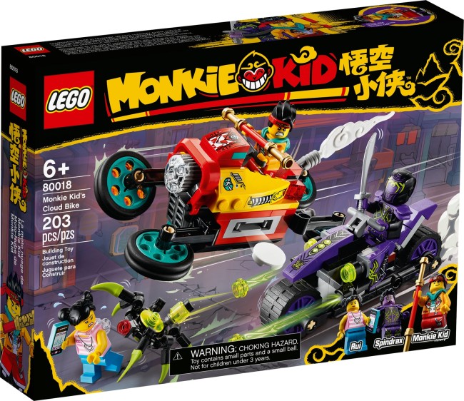 LEGO Monkie Kid Monkie Kids Wolken-Bike (80018)