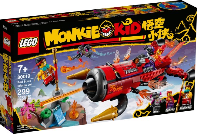 LEGO Monkie Kid Red Sons Inferno-Jet (80019)