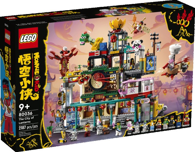 LEGO Monkie Kid Stadt der Laternen (80036)