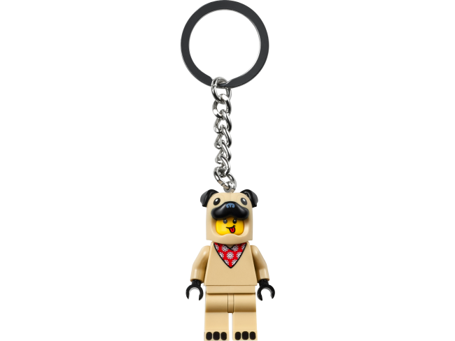LEGO Minifigures French Bull Dog Guy Schlüsselanhänger (854158)